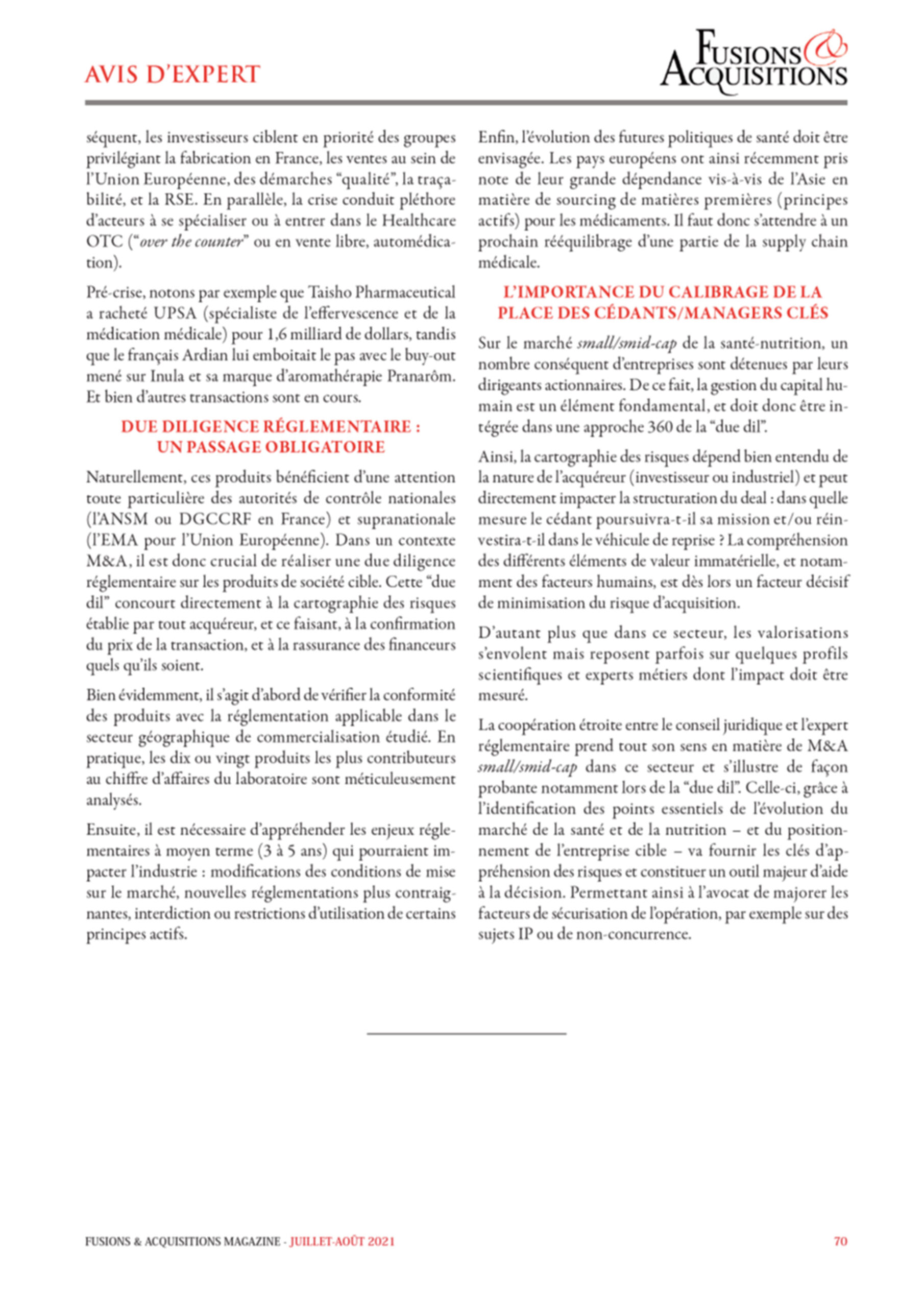 M&A Spark RNI