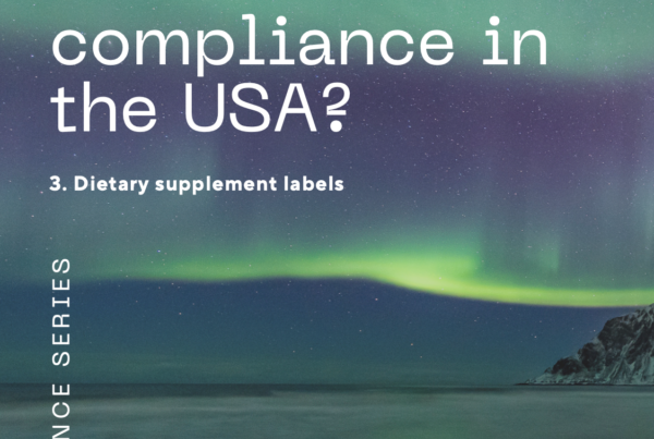 How to achieve compliance in the USA? Dietary Supplement Labels